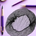 thumbnail image 1 of DEEPCRAFF 120Ud Red Invisible Hair Net Black Mesh for Ballet Buns and Daily Hairstyle with Elastic Fit, 1 of 7