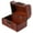Brown, variant on Grandest Birch Small Jewelry Storage Treasure Rustic Wooden Box Case Vintage Handmade Chest Colonial Style Treasure Container Hand