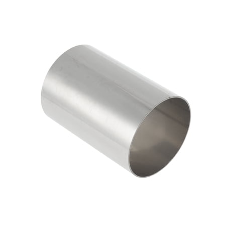 Unique Bargains 2.8"OD 100mm/3.9inch Length Straight Exhaust Pipe Tube