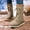 #109-Khaki, variant on Roncen Women's Snow Boots - Anti-Slip Thick Sole Fleece-Lined Lace-Up Winter Shoes with Comfortable Elevation, Stylish Versatile Design for Plus Size in Autumn and Winter