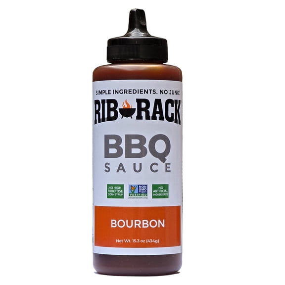 Rib Rack Bourbon BBQ Sauce 15.3oz