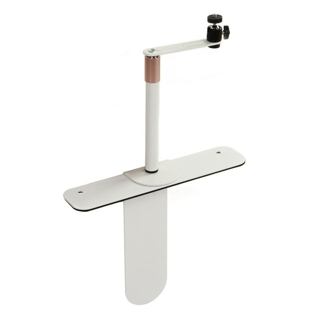 Projector Stand, Plug In Bedside Sofa Desk Wall Projector Holder With 360 Rotatable Ball Head, 9.4 To 15.7in Height, Universal Metal Projector Stand For