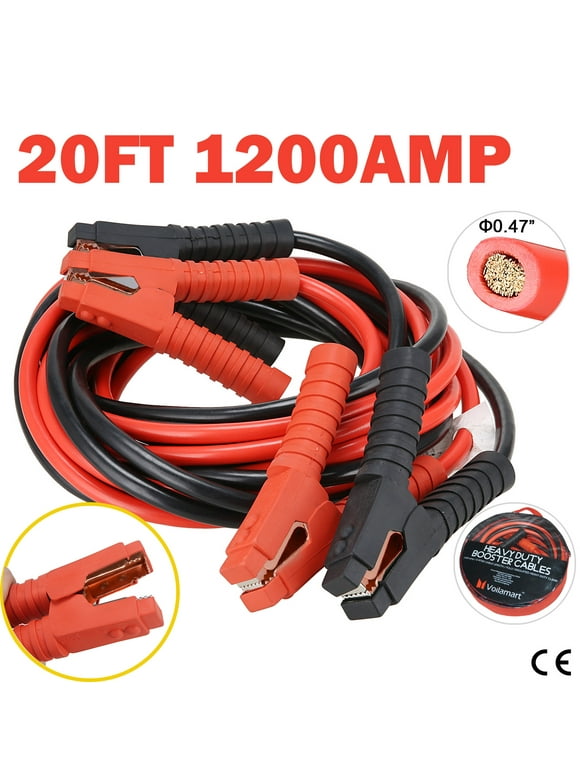Jumper Cables in Car Battery Chargers and Jump Starters