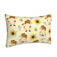 thumbnail image 2 of Bixox Watercolor Bee Honey Printed Pillow Protector,Super Soft Ideal for Home,Guests,Rentals - 20"x30", 2 of 8