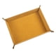 thumbnail image 5 of Juego de bandejas de dados plegables Broches de metal Decoración del hogar Rectángulo grande para oficina Amarillo Franela Cola Titular de la tirada de dados, 5 of 8