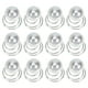 thumbnail image 5 of 20 pinzas para el cabello en espiral con perlas, ideales para trenzas y otros peinados femeninos., 5 of 7