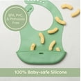 thumbnail image 6 of UpwardBaby Food-Catching Silicone Bib - BPA Free - 100% Food-Grade Silicone - 6m+ Unisex - Infant, 6 of 8