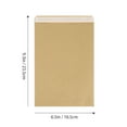 thumbnail image 2 of WHAMVOX 50Pcs Kraft Paper Envelopes Classic Design File Storage Envelopes for Events, 2 of 8