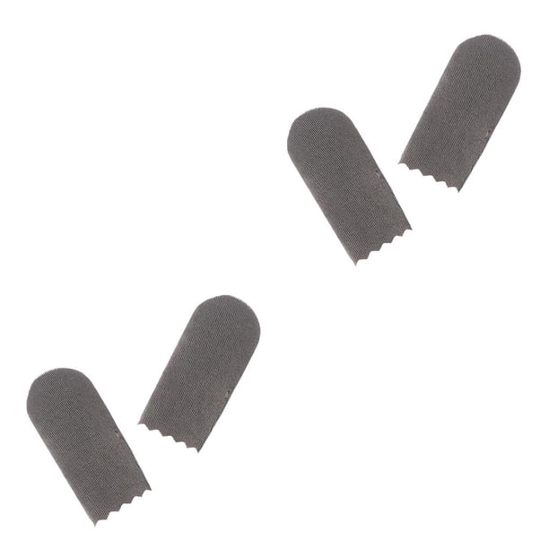 Sidaley 10 Uds guantes para la punta del dedo pantalla táctil del teléfono móvil manga de nailon para la punta del dedo guantes transpirables para Type6 NO6