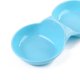 thumbnail image 1 of Alimentador Plato doble para perros y gatos, comedero de agua para cachorros, platos para beber para mascotas (azul) Likrtyny Libre de BPA, 1 of 6