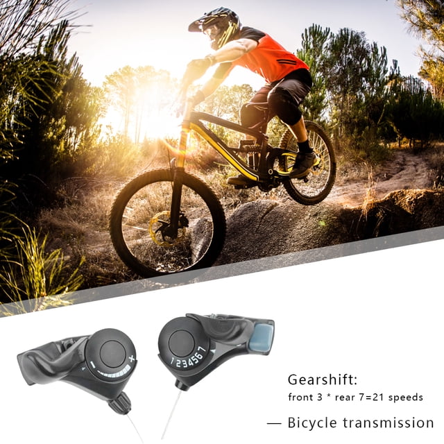 Palanca De Cambio De Bicicleta SL TX30 Bike Trigger Shifter Alta resistencia 3X7 Thumb Gear Shifter (TX30-7)