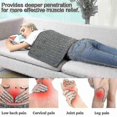 thumbnail image 2 of 6-level Heat Therapy Mat Reusable Electric Warmer Heating Pad Therapy For Pain Relief Extra Large Foot Body Hand Warmer, 2 of 3