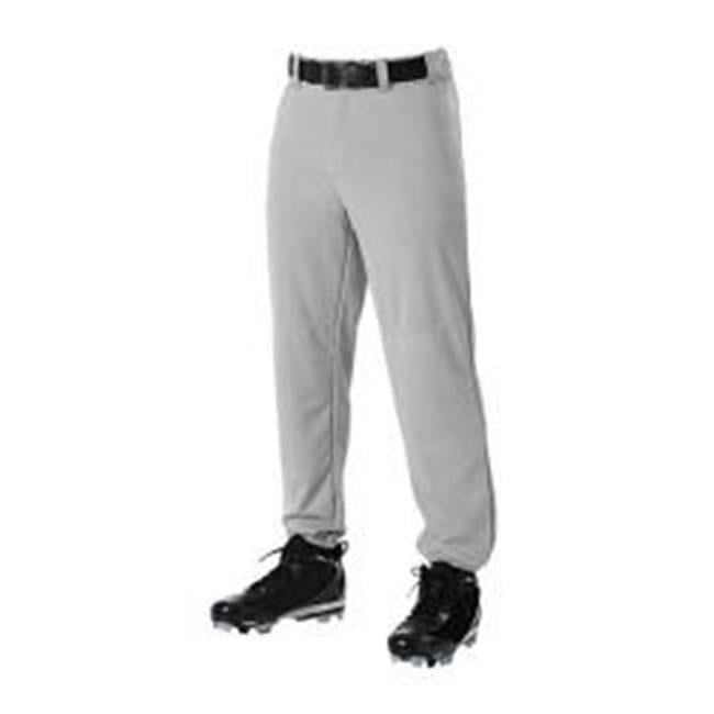 Alleson Athletic AA605PYBLKMED Youth Baseball Pant, Black Medium