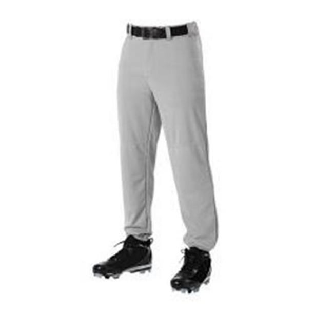 Alleson Athletic AA605PYBLKMED Youth Baseball Pant, Black Medium