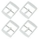 thumbnail image 1 of Uxcell 4 Pcs Cierre de Reemplazo para Banda de Reloj, Cierre de Correa de Reloj de Plástico de 20 mm para Bandas de Reloj de Cuero Silicona Nylon Lona, Blanco, 1 of 7