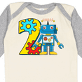 thumbnail image 4 of Inktastic 2nd Birthday Robot Boys or Girls Long Sleeve Baby Bodysuit, 4 of 5