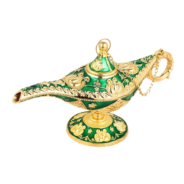 Lámpara de estilo vintage que desea luz, accesorios de vestuario árabe clásico coleccionable, lámpara de mesa, decoraciones para el Salvador Lámpara de mesa