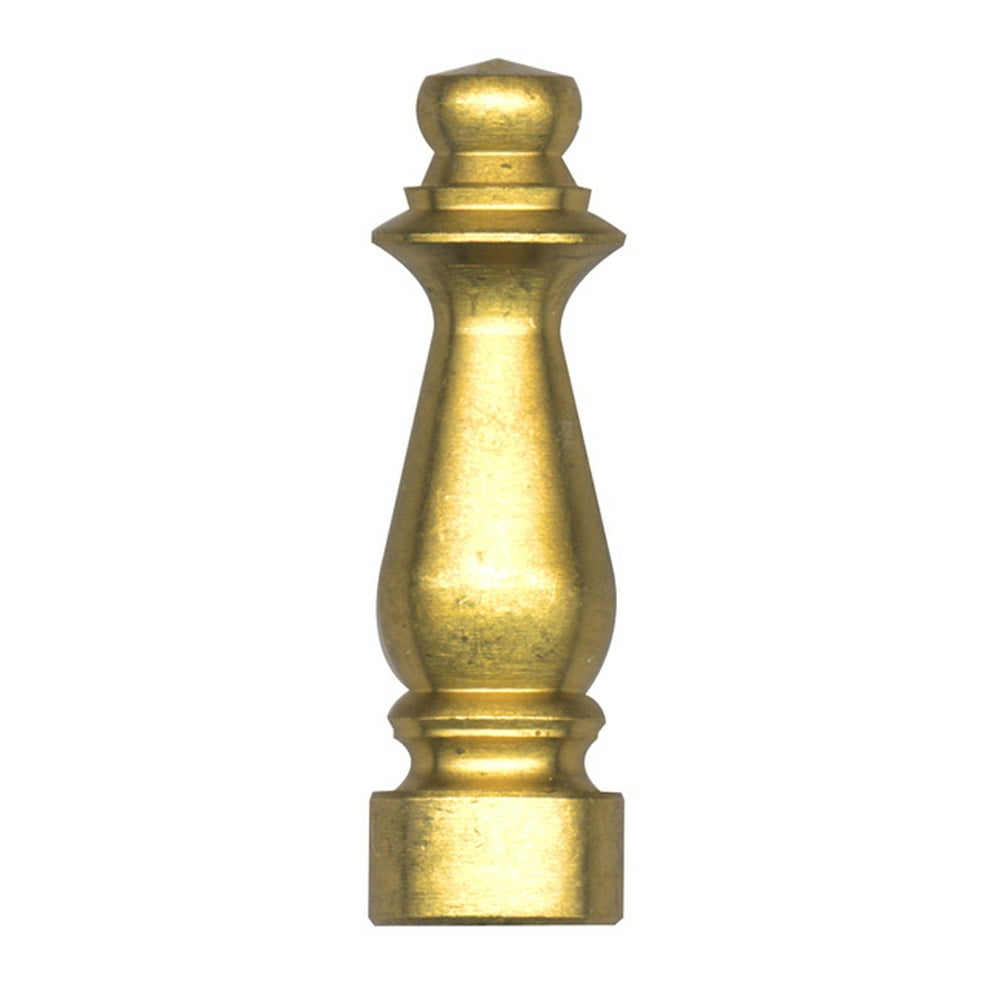 Solid Brass Lamp Shade Finial Fits Standard Lamp Shade Harps Walmart