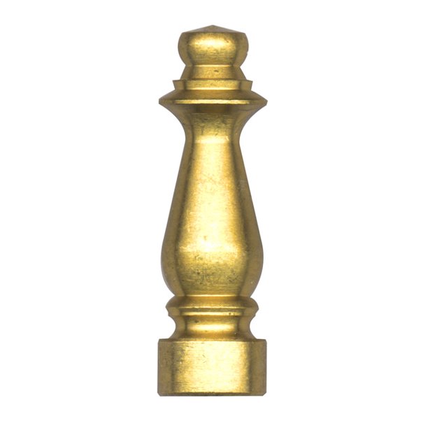 Solid Brass Lamp Shade Finial Fits Standard Lamp Shade Harps Walmart