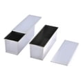 thumbnail image 5 of Aluminum Alloy Non-stick Loaf Pan Loaf Pan With Lid Bread Make 750g, 5 of 5