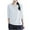 White, variant on Plus Size Long Sleeve Tops for Women, Women's V-neck T-shirt Women's Long Sleeved Loose Spring And Summer Casual Base Shirt Plus Size Long Sleeved V-neck Top/shirt(Blue,XXXXL)