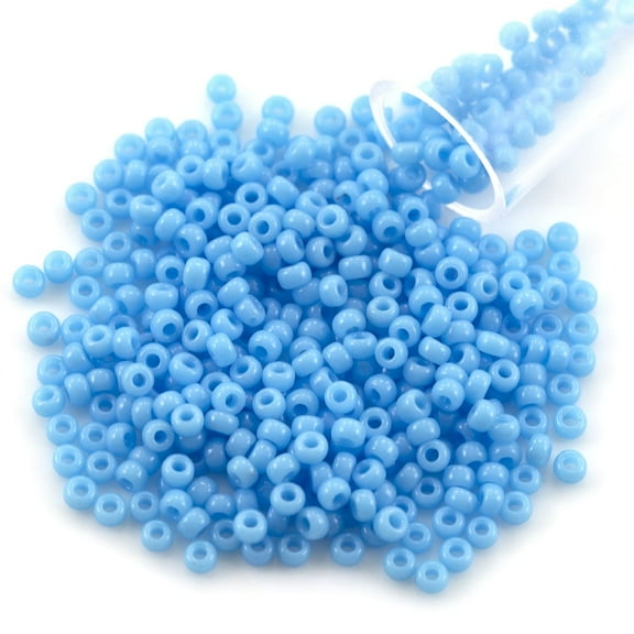 Miyuki Round Rocaille Seed Bead 11/0 Opaque Sky Blue