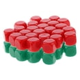 thumbnail image 1 of 50 Piezas D6 Dados Opacos en para DIY Manualidad Fabricación Verde + rojo, 1 of 5