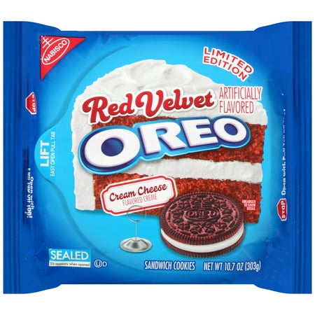 UPC 044000039455 product image for Nabisco Oreo Red Velvet Sandwich Cookies, 12 Oz. | upcitemdb.com