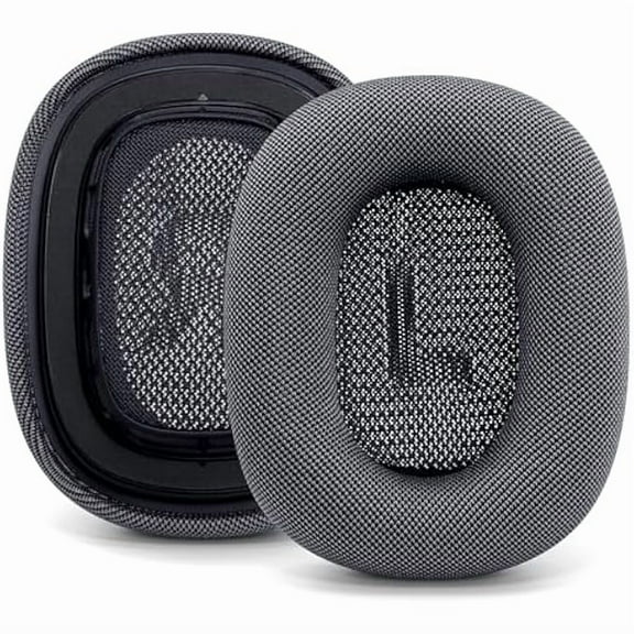 Ear Cushions for New AirPods Max 2024 Version, Mesh Fabric Ear Pads Replacement with Strong Magnet for Apple 2.0 Over-Ear Headphones Upgraded Earpad Covers (Midnight)