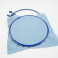 thumbnail image 4 of 22cm Embroidery Hoop Circle Cross Stitch Plastic Spring Tension Adults Beginners blue, 4 of 9