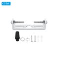 thumbnail image 3 of Unique Bargains 55mm Ceiling Light Plate Kit Light Fixture Mounting Bracket Plate Steel Crossbar for Pendant Wall Light 2 Set, 3 of 7