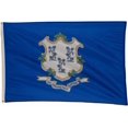 thumbnail image 1 of 3x5' POLYWAVEZ CONNECTICUT POLY II FLAG CH&G, 1 of 1