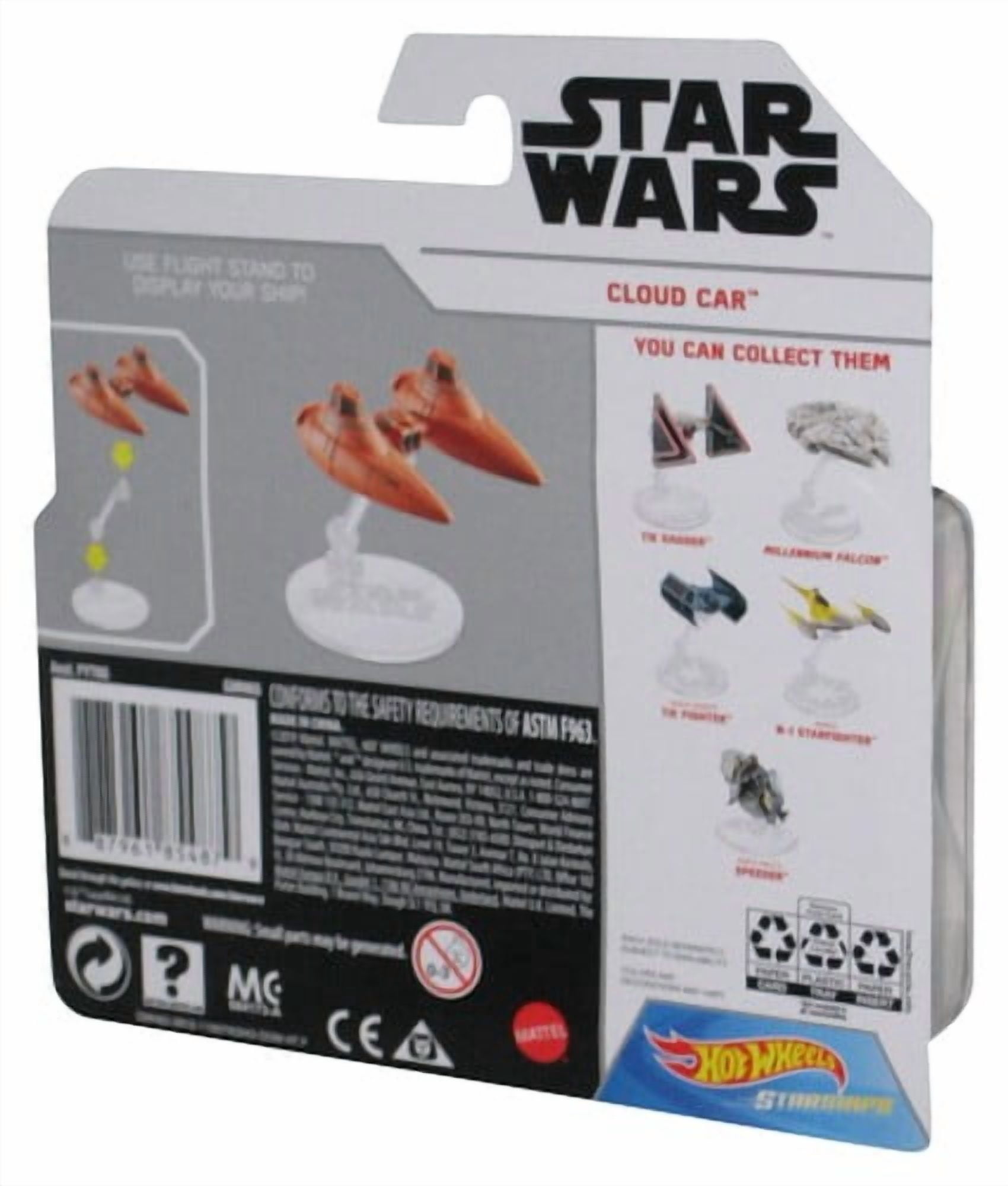 Star Wars Hot Wheels (2019) Cloud Car First Appearance Starships Toy Vehicle