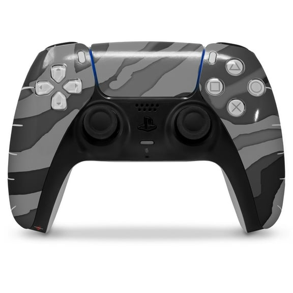 WraptorSkinz Skin Wrap compatible with the Sony PS5 DualSense Controller Camouflage Gray (CONTROLLER NOT INCLUDED)