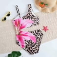 thumbnail image 7 of Girls Swimsuit Big Girls Bikini Floral Print Swimsuit Style Bathing Suit for and Kids Sun Protection Swimwear Trendy Summer Beach Outfits, 7 of 7
