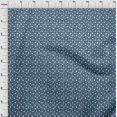 thumbnail image 4 of oneOone Tissu Polyester Spandex Bleu Sarcelle Abstrait Matériel de Robe Tissu Imprimé Tissu au Mètre 56 Pouces de Large, 4 of 5