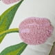 thumbnail image 3 of Funda de almohada con diseño de tulipán verde fresco y sencillo con flores bordadas para sofá, cama, almohada de cintura para oficina, 3 of 6