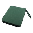 thumbnail image 3 of Estuche para pluma estilográfica, bolsa de lona de gran capacidad, portátil, multifuncional, a prueba de polvo, para colección, soporte de exhibición Cuadrícula verde 24, 3 of 7
