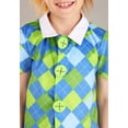 thumbnail image 3 of Toddler Deluxe Plaid Munchkin Costume, 3 of 6