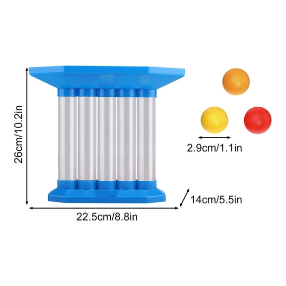 Bwiyojiz Event & Party Supplies Bounce Balls Jumping Portable 4 Connection Suitable for Family Travel Holiday Adults, Gifts for Friend, Multicolor