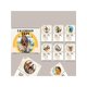 thumbnail image 4 of 2024 Cat Calendar, Funny Cat Butt Ball Calendar, 12 Months Cat Ball Calendar & Space Notebook For Friends Of Men, Women, Kids And Teenagers, 4 of 4