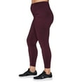 thumbnail image 5 of RBX Active Women's Plus Size Full Length High Waist Fleece Lined Leggings with Pockets, 5 of 6