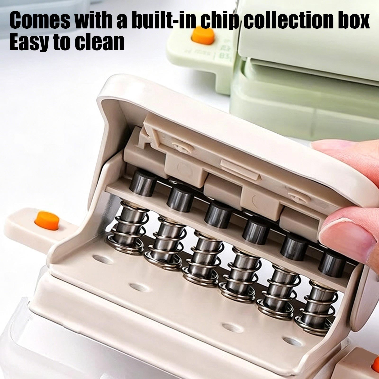Werulen 3 and 6 Hole Punch Flexible, Paper Punch for A4 Documents Notebooks, Manual Hole Punch, Office Paper Punch, Desktop Puncher