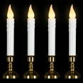 thumbnail image 3 of Northlight Lighted LED Window Candle with Automatic Timer - 8.5" - Set of 4, 3 of 8