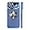 Blue, variant on Magnetic Series Designed for iPhone Case,Compatible with MagSafe,Large Window Camera Lens Protection,Electroplated Mesh Heat Dissipation Logo View Shockproof Cover (Purple,iPhone 15)