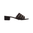 thumbnail image 4 of Womens B35 Jazzy Low-Heel Slide Mule Sandals, Black, 4 of 5