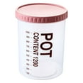 thumbnail image 2 of Vikakiooze 2023 Transparent Food Storage Snack Cans Plastic Grain Storage Sealed Cans, 2 of 5