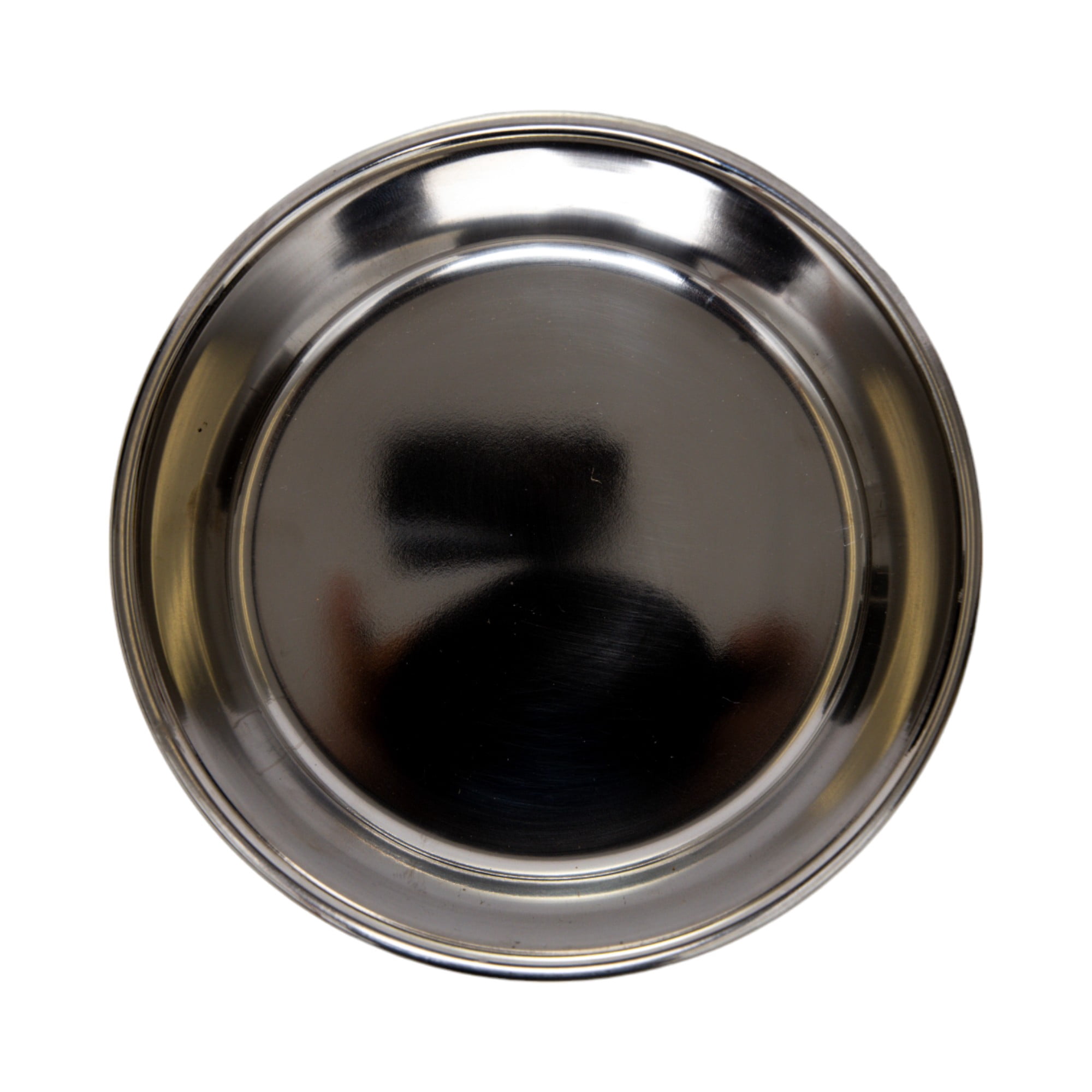 Country Living Set of 2 Stainless Steel Farmhouse Style Dog Bowls