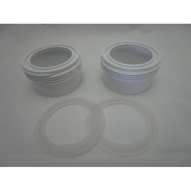 2X Hot Tub Spa 2"` Slip X 2"Heater Union & Gasket