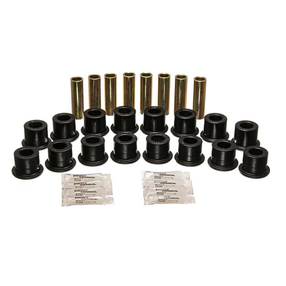 Energy Suspension 3.3189G Polyurethane Front Control Arm Bushings Black Fits select: 1994-2002 AMERICAN GENERAL H1, 2006 HUMMER H1